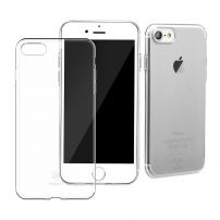 BASEUS dunne behuizing voor Apple iPhone 8/7 - doorzichtig