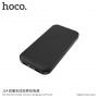 HOCO elegante 10000mAh Power Bank met draadloze oplading voor Apple iPhone - zwart