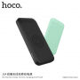 HOCO elegante 10000mAh Power Bank met draadloze oplading voor Apple iPhone - zwart