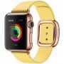 Elegante riem met gesp voor Apple Watch Ultra 49mm / 46mm / 45mm / 44mm / 42mm - geel