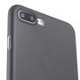 Ultradunne 0,3 mm matte overtrek van 0,3 mm Apple-iPhone 8 Plus / 7 Plus - zwart