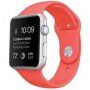 Siliconen sportband voor Apple Watch Ultra 49mm / 46mm / 45mm / 44mm / 42mm - M/L - koraal