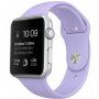 Siliconen sportband voor Apple Watch Ultra 49mm / 46mm / 45mm / 44mm / 42mm - S/M - lila