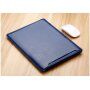 SOYAN enveloppe met kussen voor iPad tot 13" / MacBook tot 14" - blauw