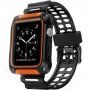 Totudesign koffer met riem voor Apple Watch Ultra 49mm / 46mm / 45mm / 44mm / 42mm - oranje