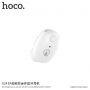 HOCO kleine draadloze Bluetooth-zaktelefoon met microfoon voor Apple iPhone - wit
