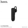HOCO draadloze HOCO handset met microfoon voor Apple iPhone - zwart