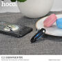 HOCO verblindt draadloze Bluetooth-hoofdtelefoon voor de Microfoon Apple iPhone - zwart