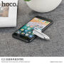 HOCO verblindt draadloze Bluetooth-hoofdtelefoon voor de Microfoon Apple iPhone - wit