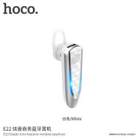 HOCO verblindt draadloze Bluetooth-hoofdtelefoon voor de Microfoon Apple iPhone - wit