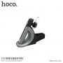 HOCO draadloze Bluetooth-Zaktelefoon met de Houder van het Ventilatierooster voor Apple iPhone - donkergrijs