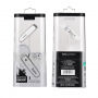 HOCO Elegante Draadloze Draadloze Bluetooth-Oortelefoon voor Apple iPhone - wit