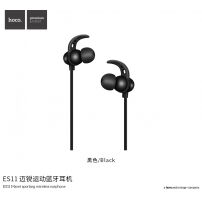 HOCO Sports draadloze sporthoofdtelefoon met bediening voor Apple iPhone - zwart