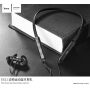 HOCO Sports draadloze sporthoofdtelefoon met bediening voor Apple iPhone - zwart