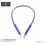 HOCO Sports draadloze sporthoofdtelefoon met bediening voor Apple iPhone - blauw