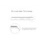 NILLKIN 3D Gehard Glas voor Apple iPhone 6 / 6S - wit