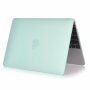 Mat transparante hoes voor MacBook Air 13" (A1237 / A1304  / A1369 / A1466) - pastel groen