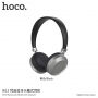 HOCO draadloze retro hoofdtelefoon voor draadloze HOCO-hoofdtelefoons voor Apple iPhone - zwart