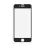 Super bestendig gehard glas voor Apple-iPhone 8 Plus / 7 Plus - zwart