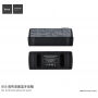 HOCO Krachtige Bluetooth-Luidspreker met Doek Oppervlakte voor Apple-apparaat - grijs