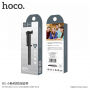 HOCO selfie stick met bekabelde trekker voor Apple iPhone - max 71cm - zwart