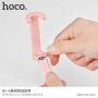 HOCO selfie stick met bekabelde trekker voor Apple iPhone - max 71cm - rozig