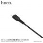 HOCO-oplaadkabel voor Apple iPhone / iPad / HOCO-oplaadkabel voor Apple iPhone / iPad / iPod - 3m - zwart