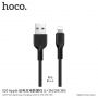 HOCO-oplaadkabel voor Apple iPhone / iPad / HOCO-oplaadkabel voor Apple iPhone / iPad / iPod - 2m - zwart