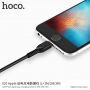 HOCO-oplaadkabel voor Apple iPhone / iPad / HOCO-oplaadkabel voor Apple iPhone / iPad / iPod - 1m - zwart