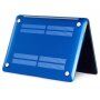 Glanzende transparante omslag voor MacBook Air 13" (A1932 / A2179 / A2337) - donkerblauw