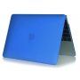 Mat transparante hoes voor MacBook Air 11" (A1370 / A1465) - donkerblauw