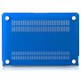 Mat transparante hoes voor MacBook Air 13" (A1237 / A1304  / A1369 / A1466) - donkerblauw
