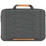 Multifunctionele draagkoffer met standaard voor iPad Pro 12,9" / MacBook tot 14" - grauw