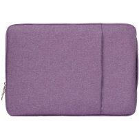 Universele tas met rits voor iPad tot 13" / MacBook tot 14" - violet