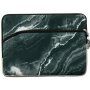 Neopreen zakje voor iPad tot 13" / MacBook tot 14" - zwart marmer