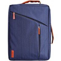 Moderne draagtas / rugzak voor iPad / MacBook tot 16" - blauw