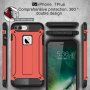 Super bestendige "Armor"-afdekking voor Apple-iPhone 8 Plus / 7 Plus - rood