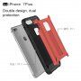 Super bestendige "Armor"-afdekking voor Apple-iPhone 8 Plus / 7 Plus - rood