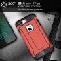 Super bestendige "Armor"-afdekking voor Apple-iPhone 8 Plus / 7 Plus - rood
