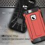 Super bestendige "Armor"-afdekking voor Apple-iPhone 8 Plus / 7 Plus - rood