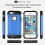 Super bestendige" Armor" hoes voor iPhone 5 / 5S / SE (2016) - blauw