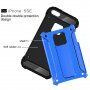 Super bestendige" Armor" hoes voor iPhone 5 / 5S / SE (2016) - blauw