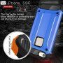 Super bestendige" Armor" hoes voor iPhone 5 / 5S / SE (2016) - blauw