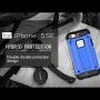 Super bestendige" Armor" hoes voor iPhone 5 / 5S / SE (2016) - blauw