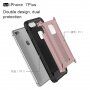 Super bestendige "Armor"-afdekking voor Apple-iPhone 8 Plus / 7 Plus - roze-goud