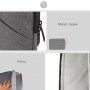 Universele tas met vakjes voor iPad tot 11" / MacBook tot 12" - rozig