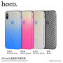HOCO Roosterafdekking met glitters voor iPhone XS/iPhone X X - wit