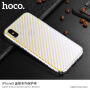 HOCO Roosterafdekking met glitters voor iPhone XS/iPhone X X - wit