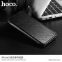 HOCO flip case voor Apple iPhone XS - zwart