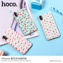 HOCO beschermhoes voor Apple iPhone XS - bloemen met stroken